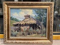 Petko Zadgorski, pictură unică în ulei