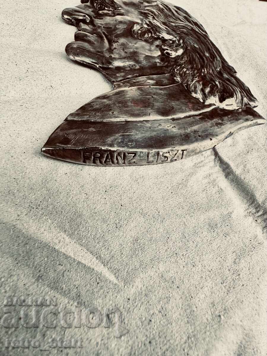 Livrarea Basorelief Franz Liszt, perioada 1920-1940