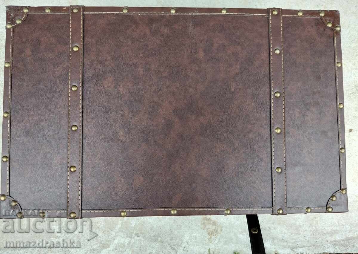 Стар американски кожен куфар - 5