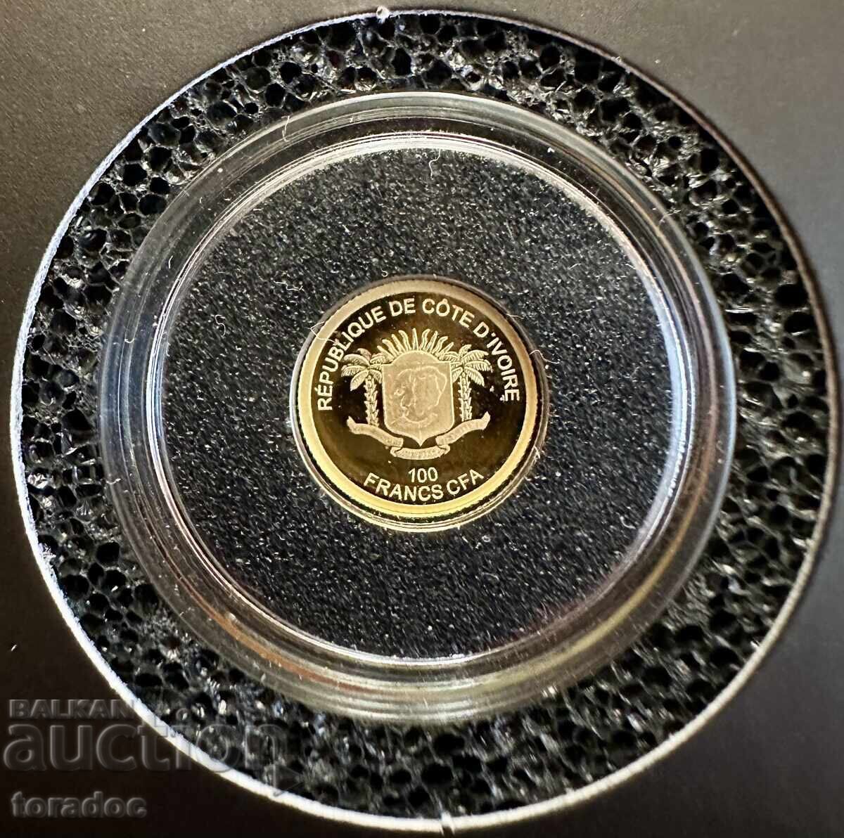 Χρυσά αναμνηστικά νομίσματα Αιγυπτιακοί θεοί - 5