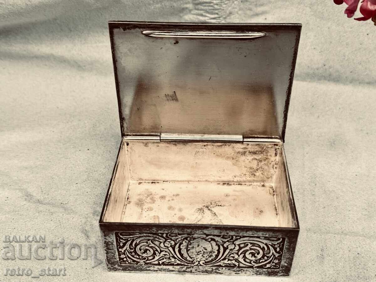 Cutie franceză argintată „șorțul nou” - 5