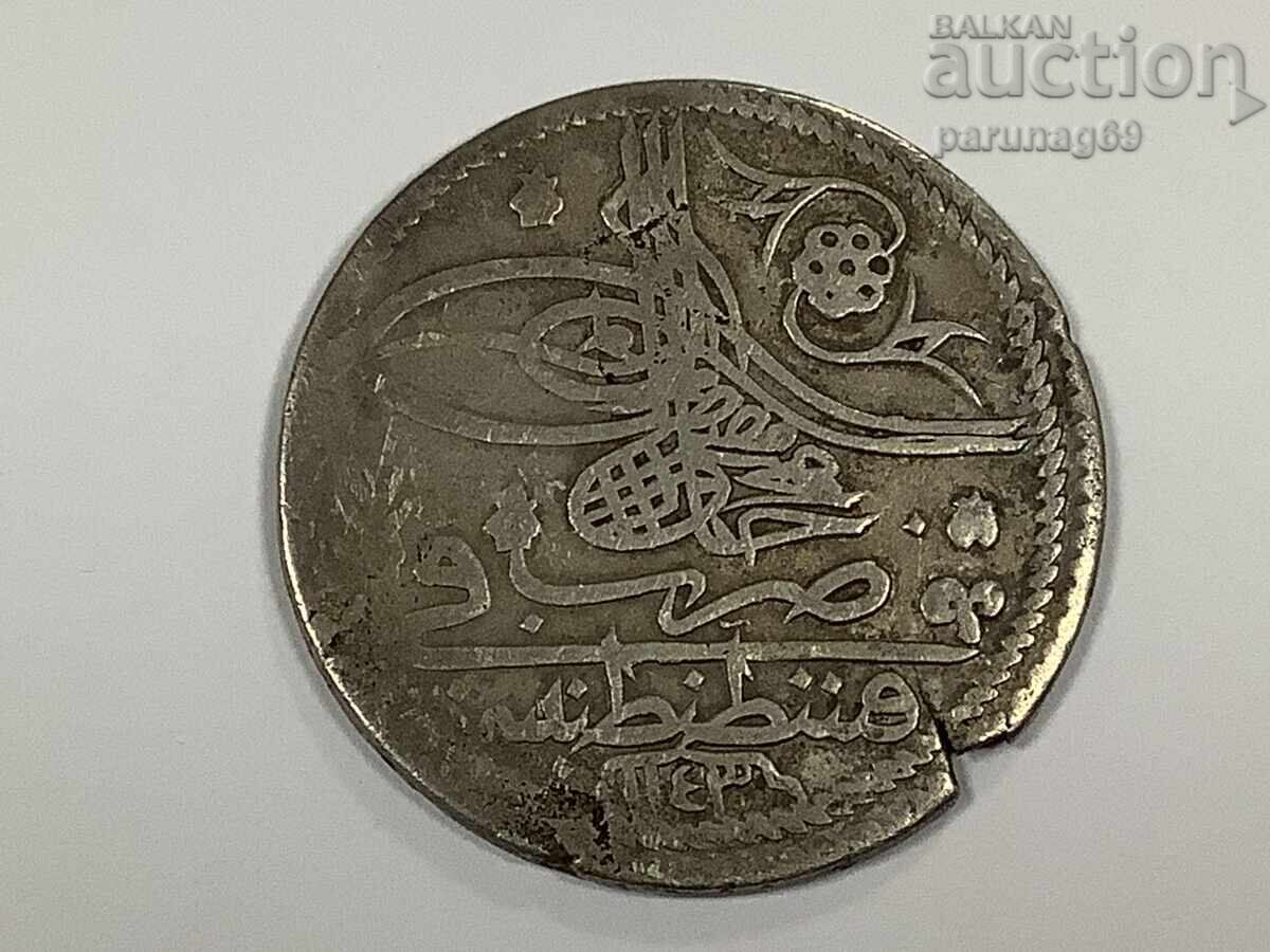 Imperiul Otoman 20 para 1143 (anul 1730) Ayn Elif Argint