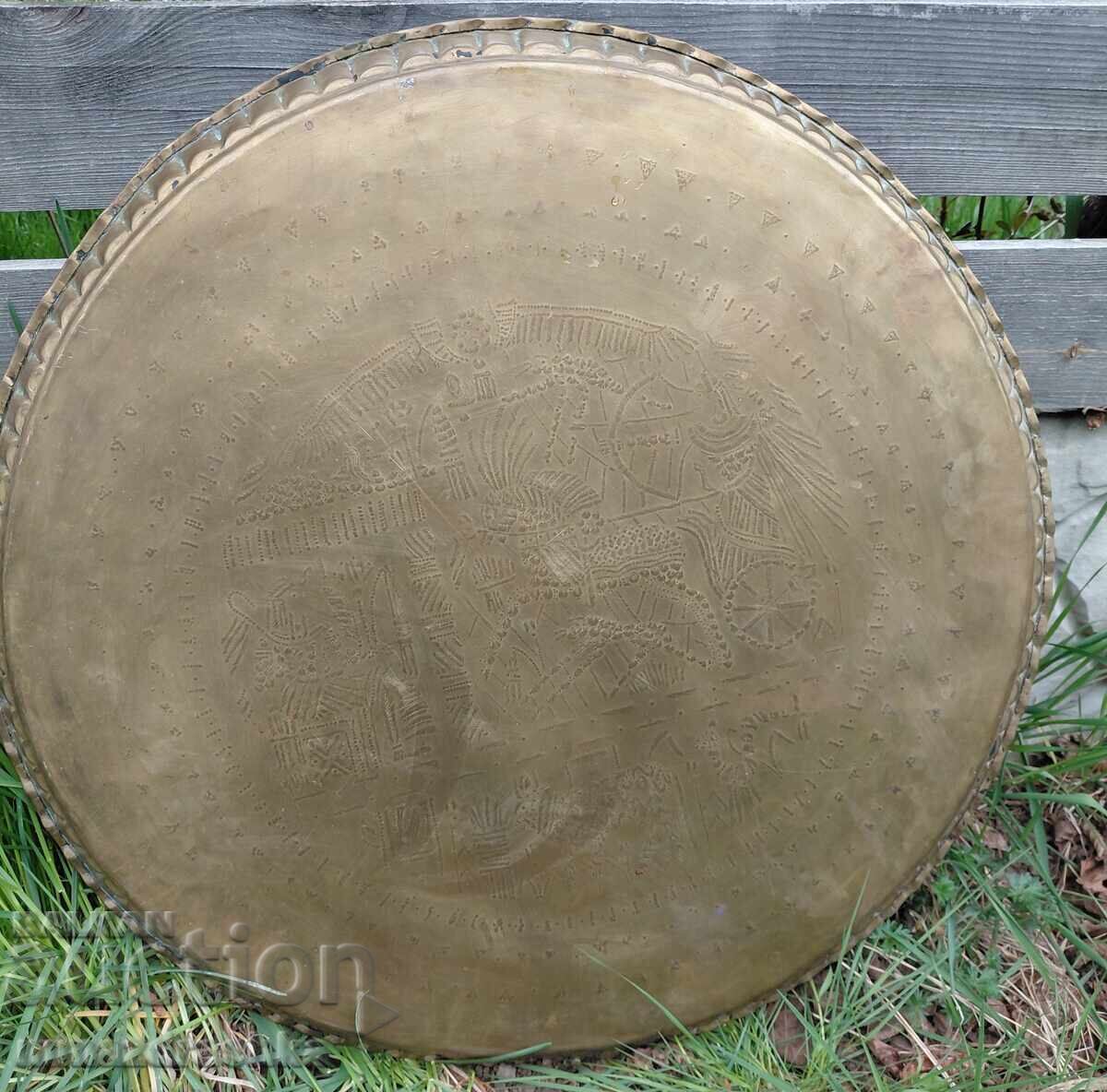 Голяма месингова тава - 5