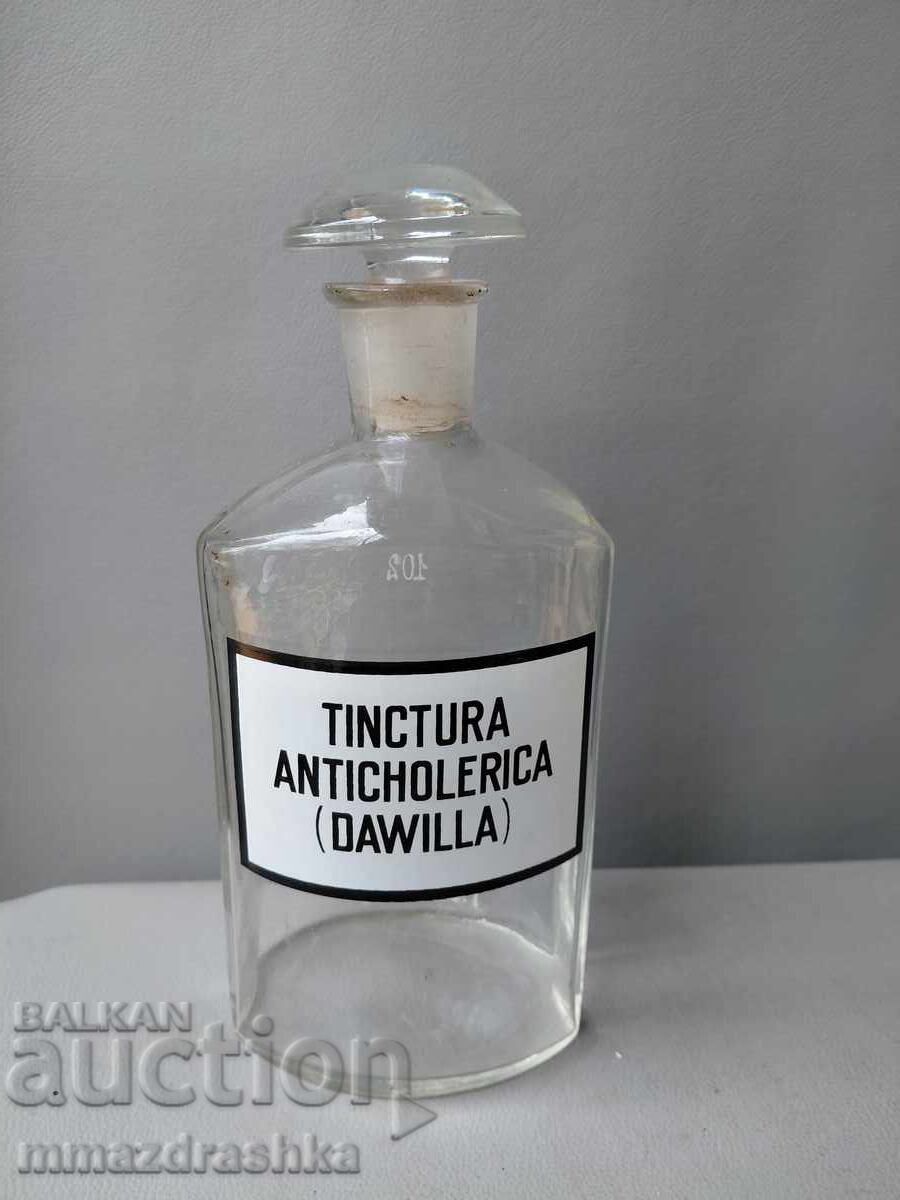 Old apothecary bottle