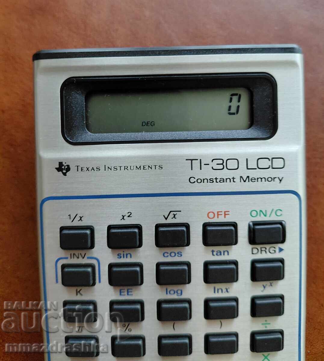Аукцион Калкулатор Texas Instruments TI-30 LCD