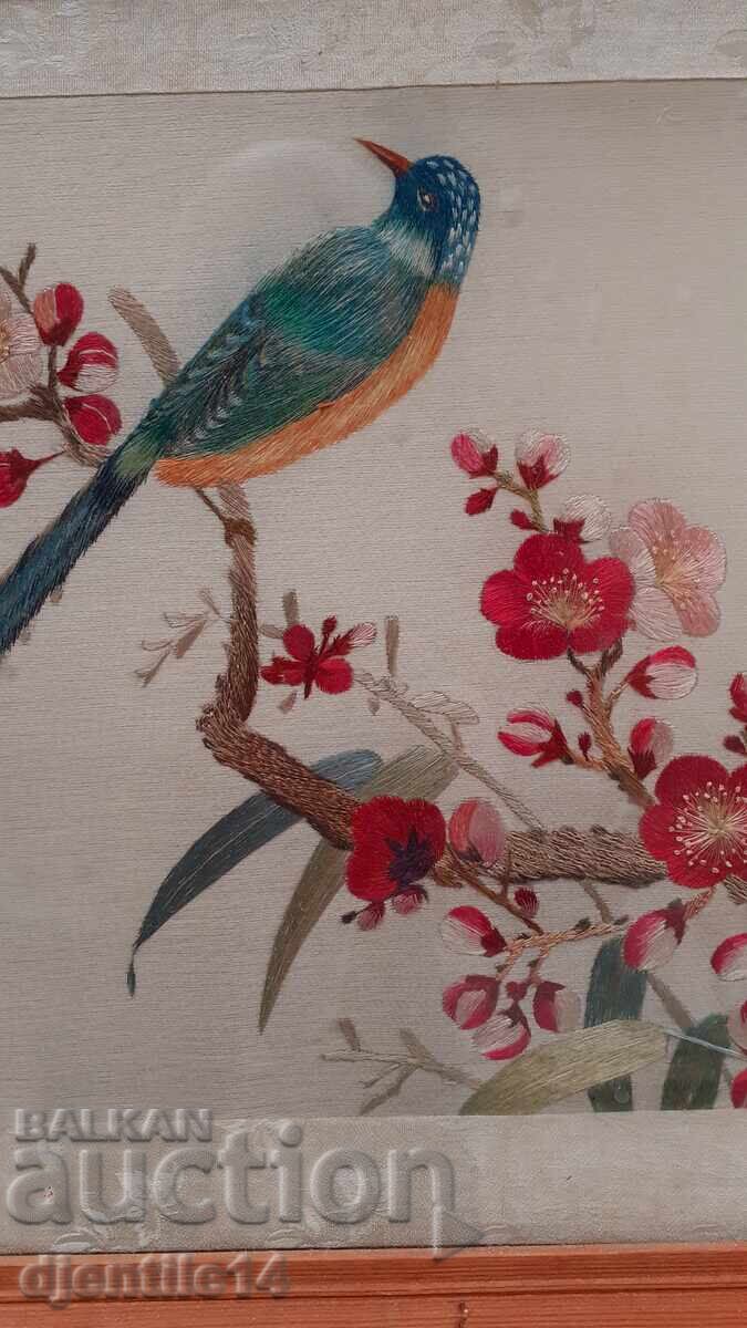 Κεντητός πίνακας σε καμβά Ασία - 5