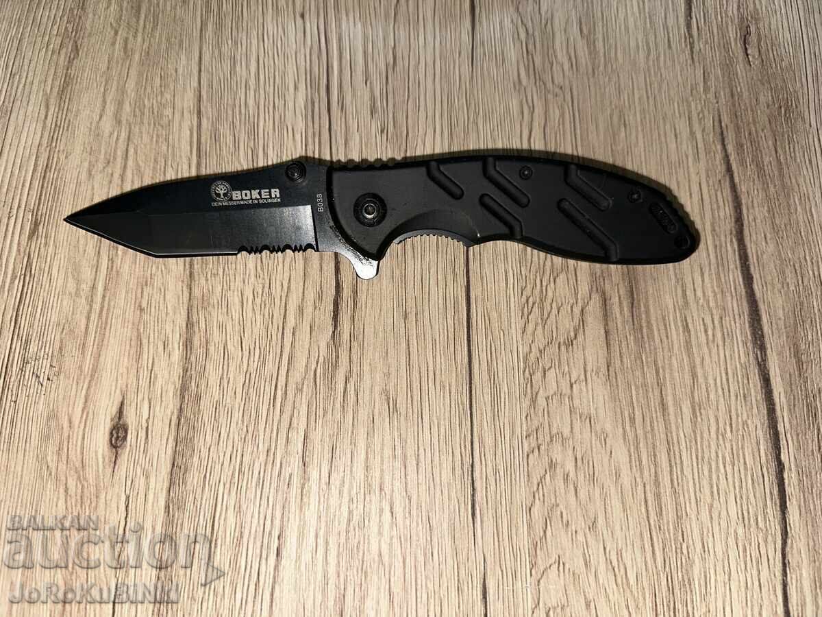 Нож “BOKER”-черен