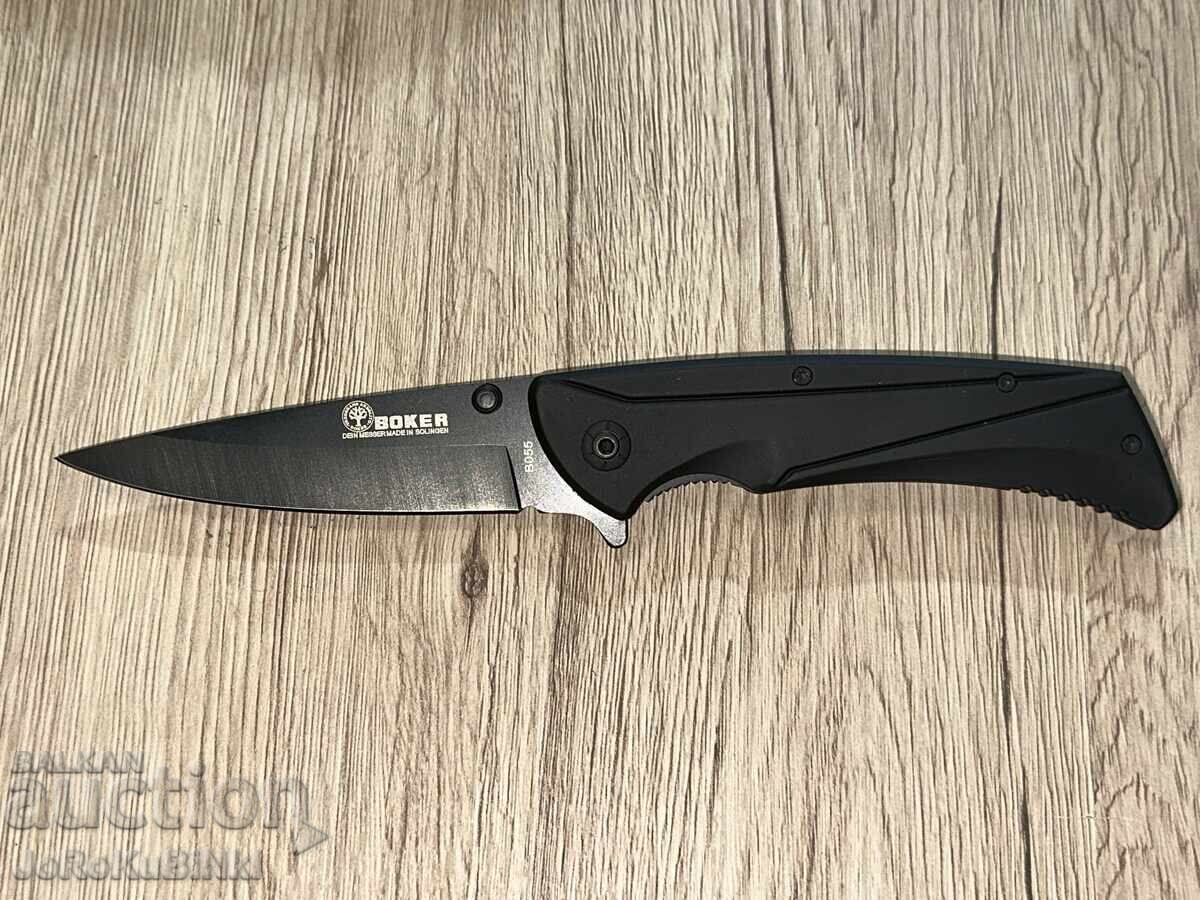 Нов НОЖ-“BOKER”-черен
