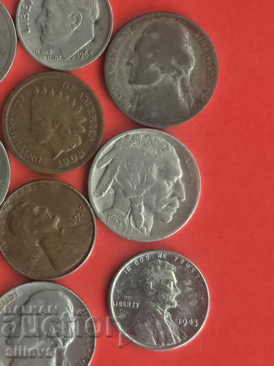 Аукцион Лот американски центове