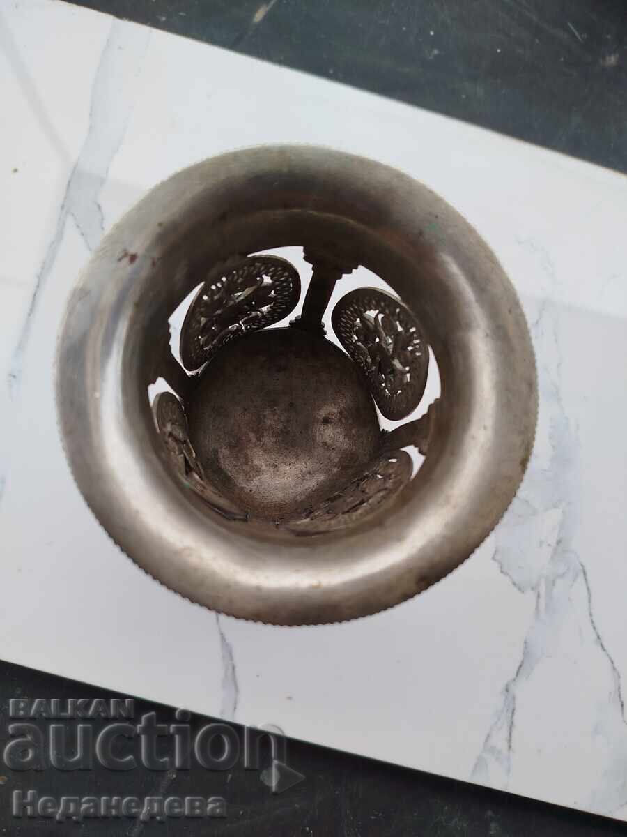 Аукцион Сребърен Стар съд , ваза , чаша ,сачан