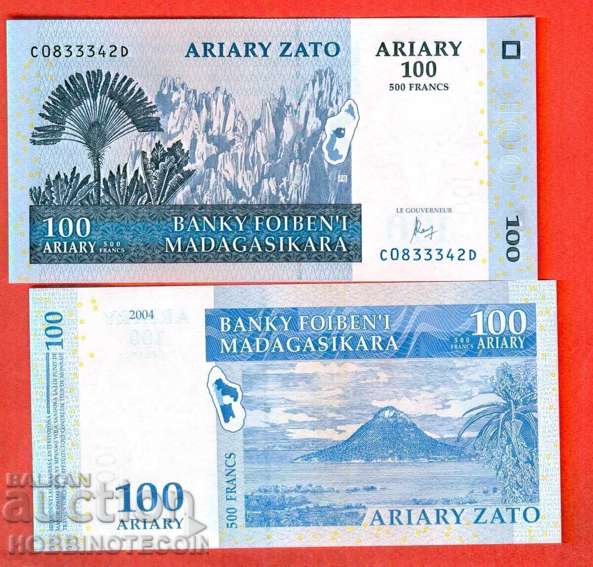 ΜΑΔΑΓΑΣΚΑΡ MADAGASCAR 100 εκατομμύρια έκδοση 2004 ΝΕΟ UNC