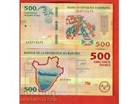 BURUNDI BURUNDI 500 Franc issue issue 2018 NEW UNC