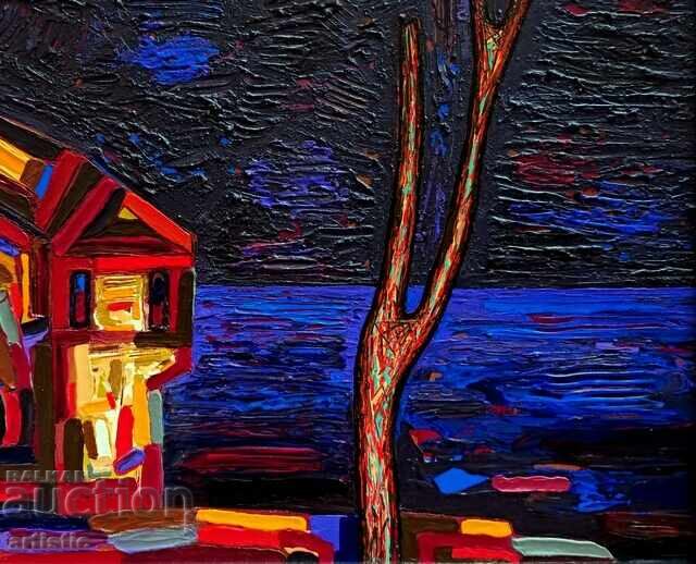 Παράδοση Genko Genkov - γραφική θαλασσογραφία από το Nessebar