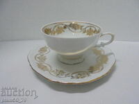 No. 8568 Double porcelain set – cup and saucer Bareuther