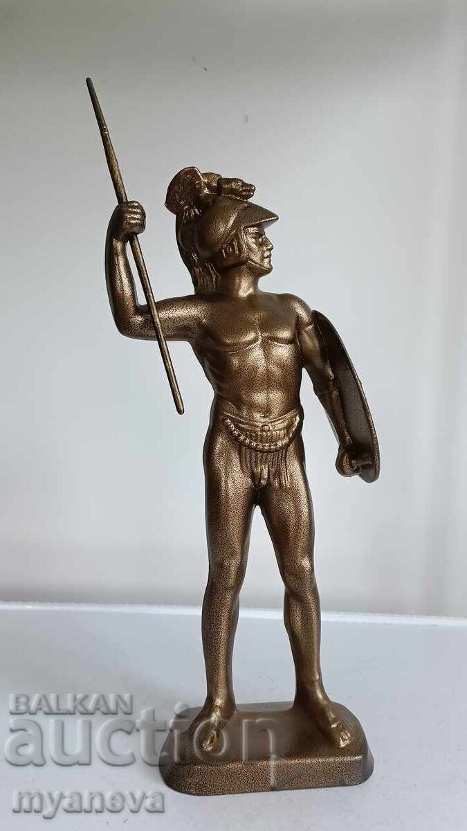 Leonidas, King of Sparta with spear and shield with Medusa - 6