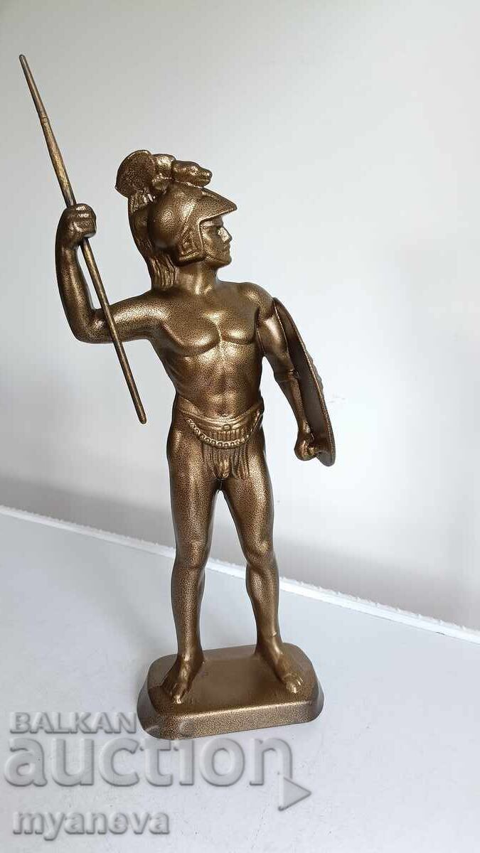 Leonidas, King of Sparta with spear and shield with Medusa - 7