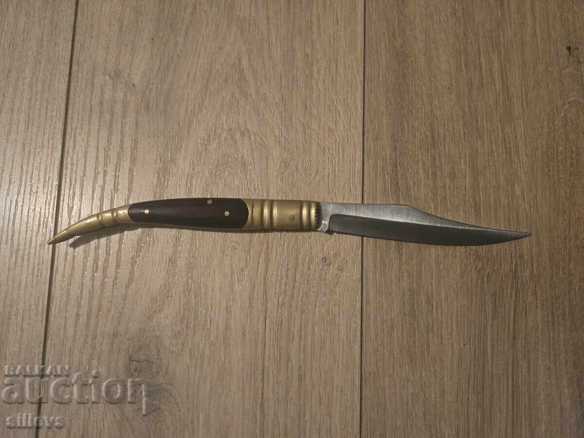 Auction  Spanish folding knife, navaja