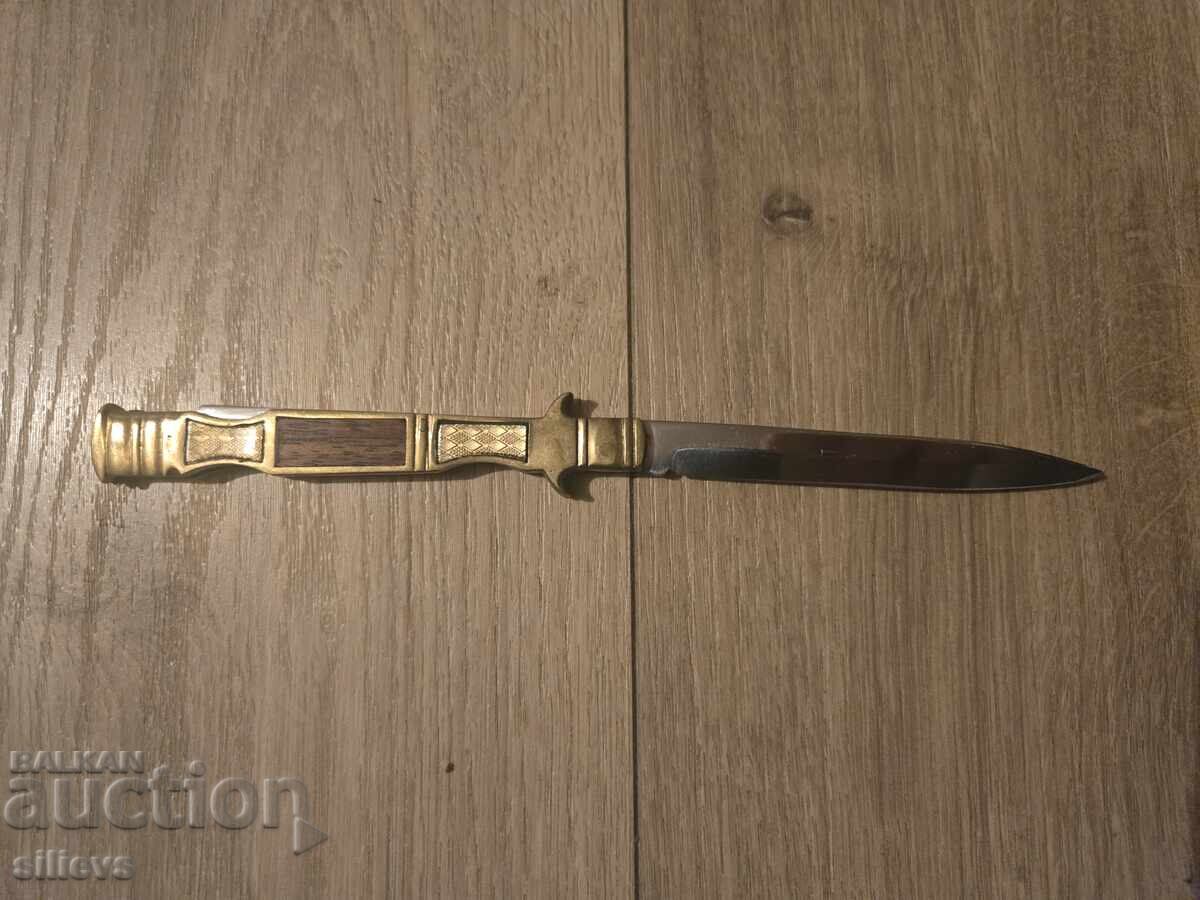 Auction  Spanish folding knife, navaja