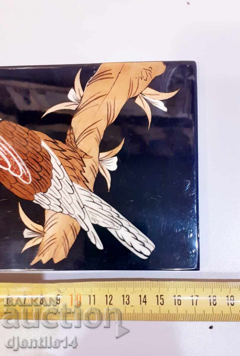 Аукцион Картина смесена техника седеф