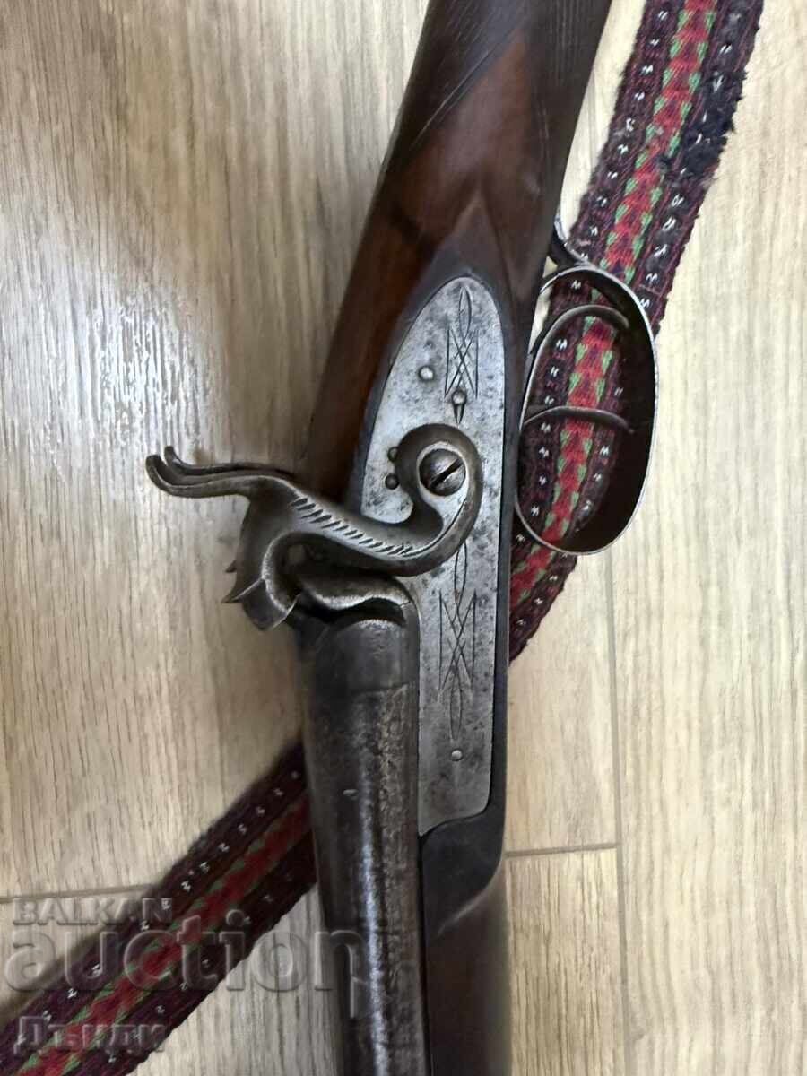 Haidushka double-barreled Belgian rifle - 5