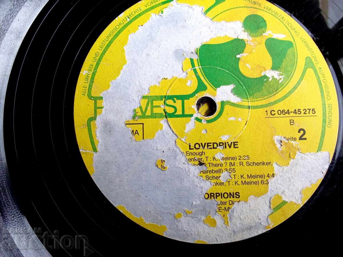 Delivery of "Lovedrive" Scorpions 1979