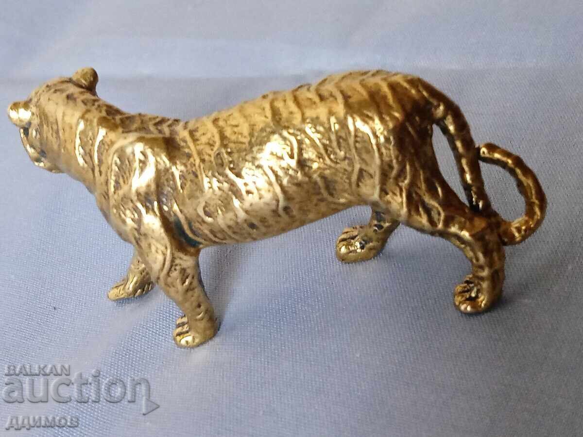 Аукцион Бронзова фигурка тигър