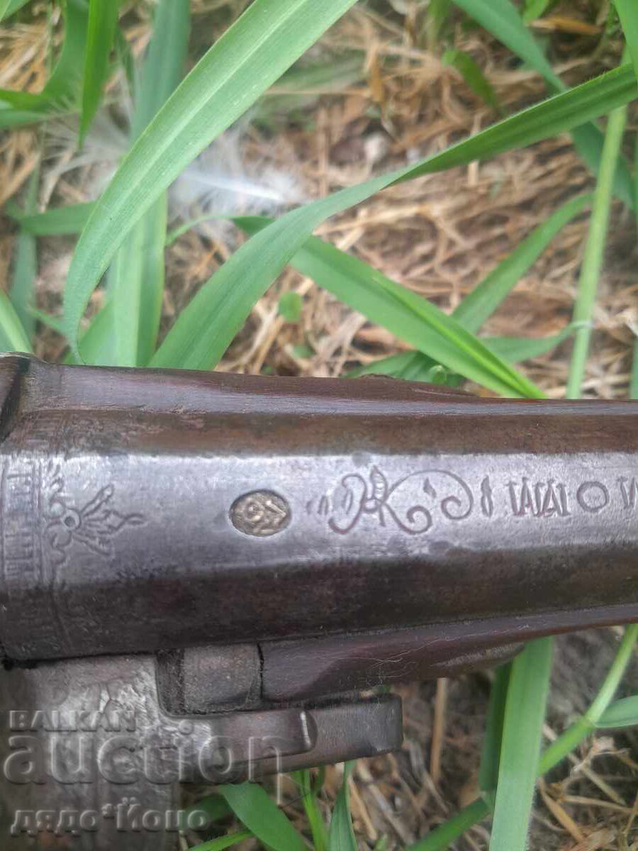 Livrarea Pistol cu cremene balcanic otoman de 36 cm, mecanism OK