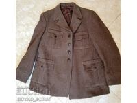 Военна Зимна Строева Войнишка Соц Вълнена Куртка