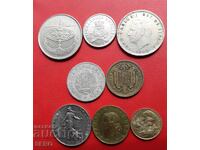Смесен лот от 8 монети