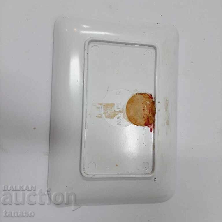 Παράδοση Παλιό αναμνηστικό πιάτο/δίσκος με απεικόνιση του Κολοσσαίου