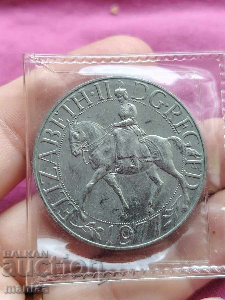 Livrarea 25 peni 1977 25 ani - Domnia Ducelui Ernst al II-lea