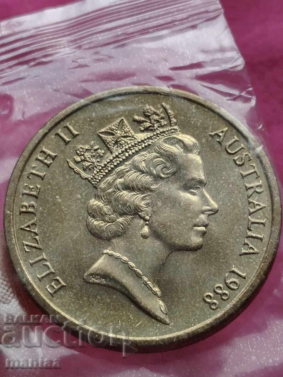5 dolari 1988 Australia cu preț € 25.00 | 48.90 BGN 5 dolari 1988 Australia cu preț € 25.00 | 48.90 BGN