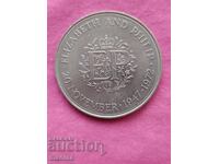 25 pence 1972 Silver 925 Silver wedding