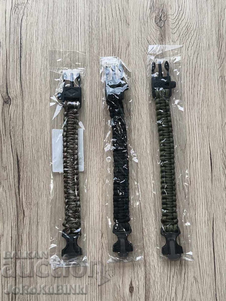 Lot „Brățară de Supraviețuire”—3 bucăți