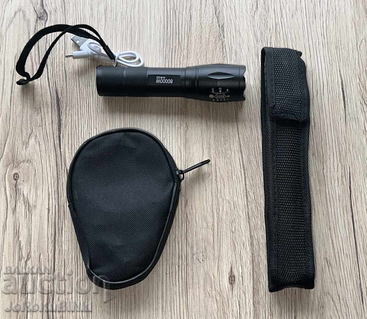 Licitație LOT „Cătușe+Baston+Lanternă”—3 piese