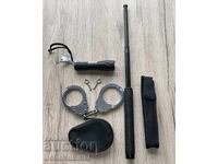 ΣΕΤ «Χειροπέδες+Γκλοπ+Φακός»—3 τεμάχια