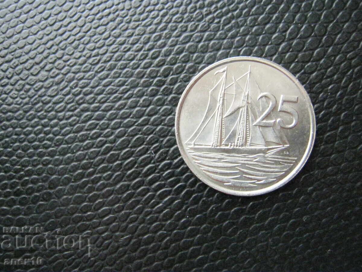 Каймани  25  цент   1982   е