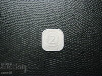 Βρετανικά Ανατολικά Καραϊβικά Κράτη 2 σεντ 1981