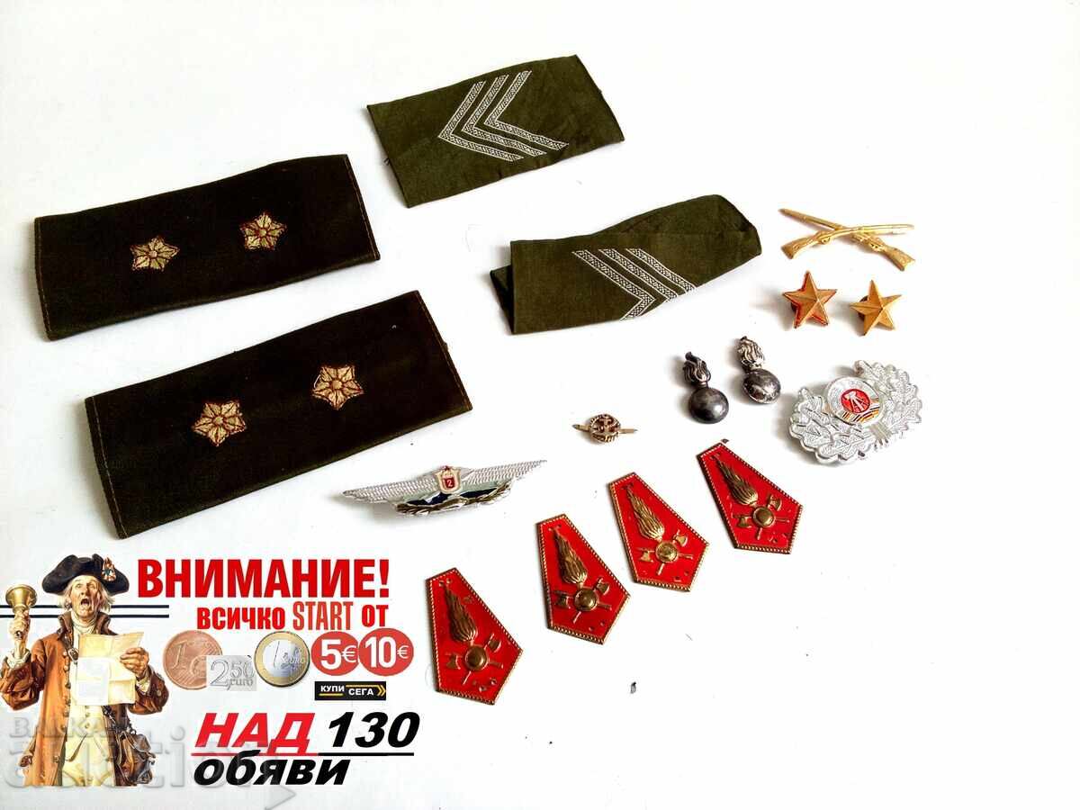 Военни и пожарникарски емблеми