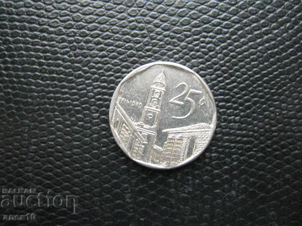 Куба  25  сентавос   2003   е