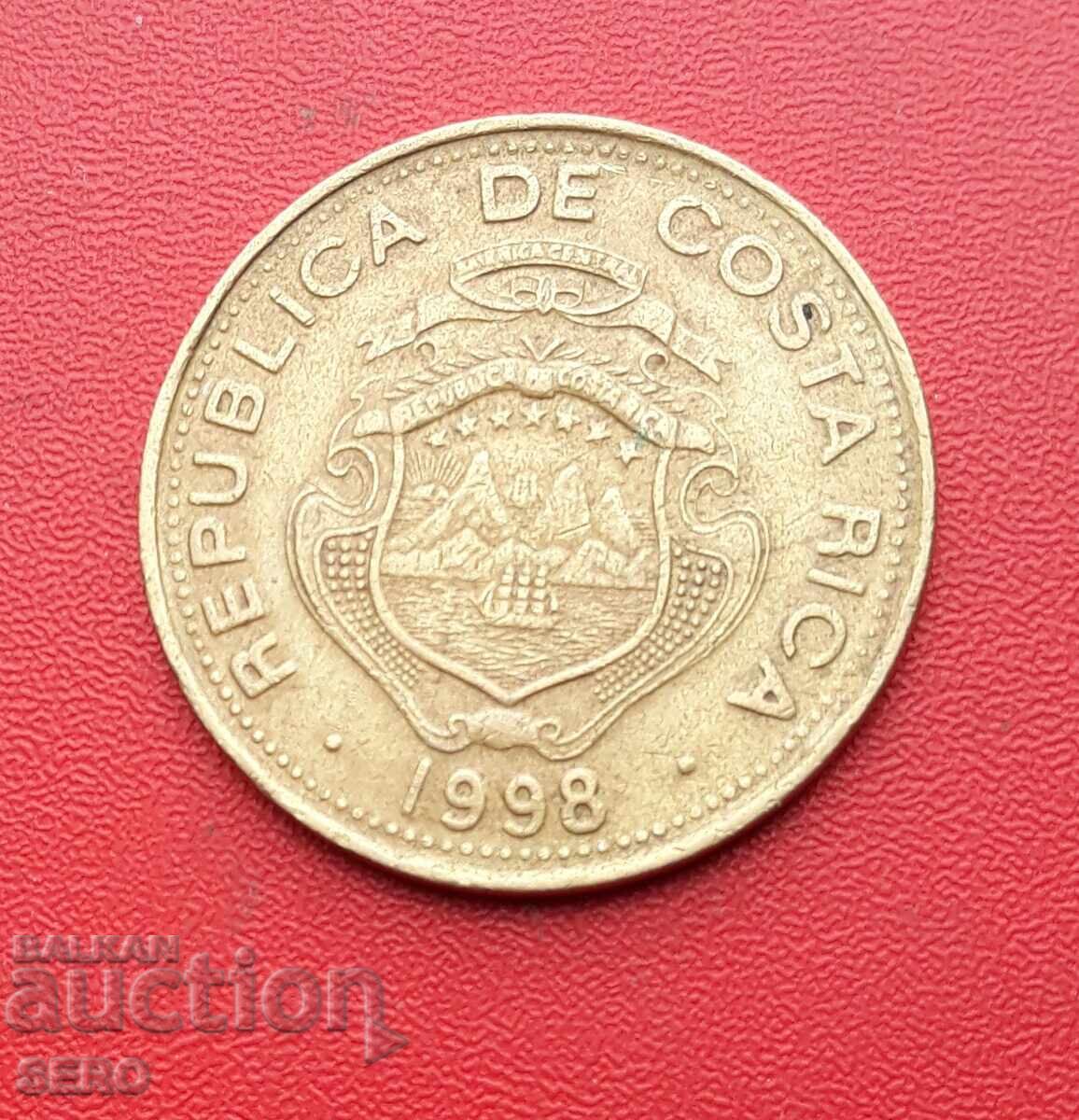 Costa Rica-100 colones 1998 with price € 0.40 | 0.78 BGN