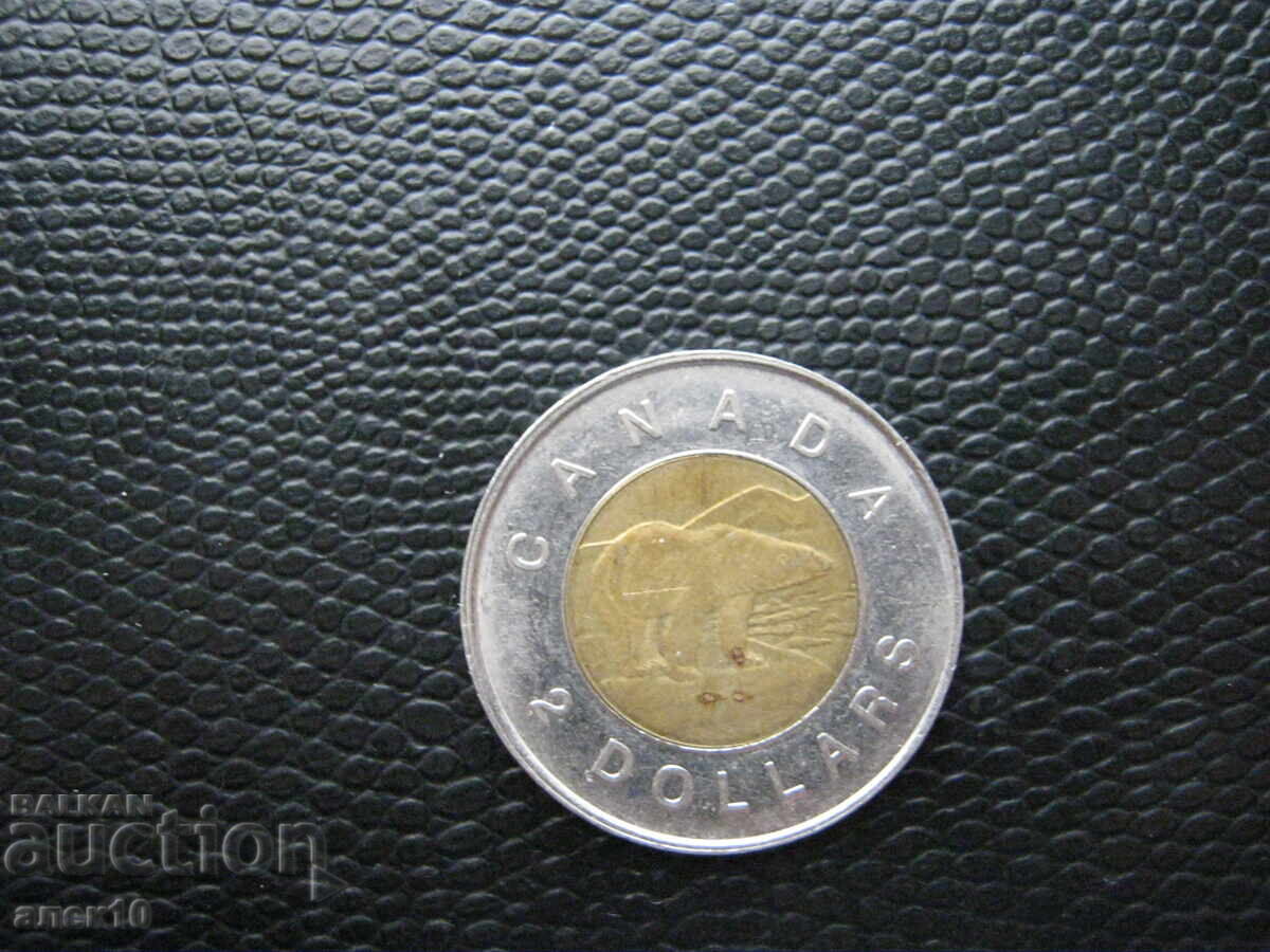 Канада    2  долар   1996   г
