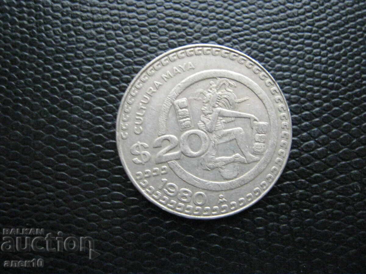 Mexic 20 pesos 1980 e