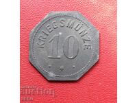 Германия-Рейланд-Пфалц-Алцай-10 пфенига 1917