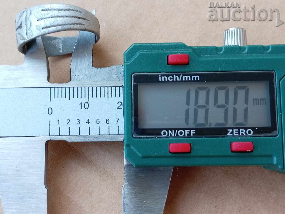 Доставка на пръстен войнишко творчество с кръст WW1 WWI