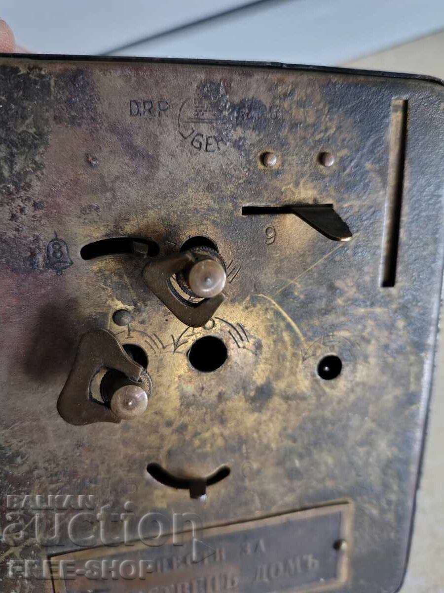 Ceas vechi pușculiță - DRP - nu funcționează - 5