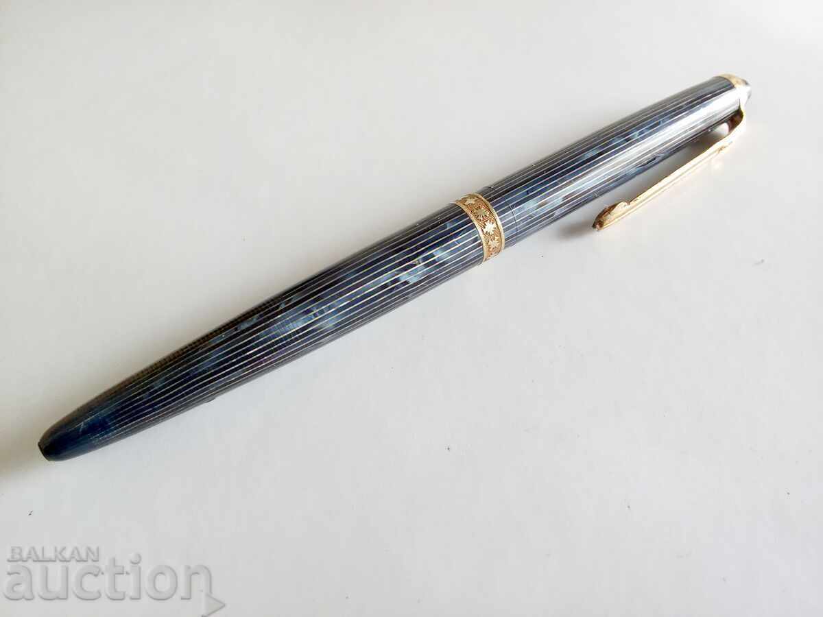 PENSĂ RARĂ 1950 DIPLOMAT VERDE-ALBASTRU RĂȘINĂ RAFINATĂ cu preț € 2.50 | 4.89 BGN