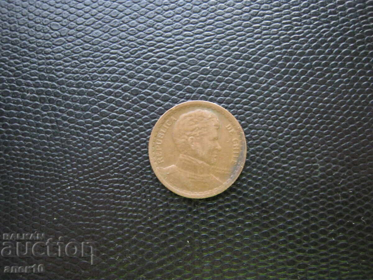 Chile 1 peso 1942 e