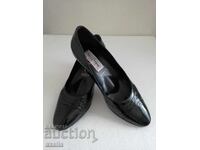 Pantofi dama din piele lacuita VALLEVERDE, marimea 35