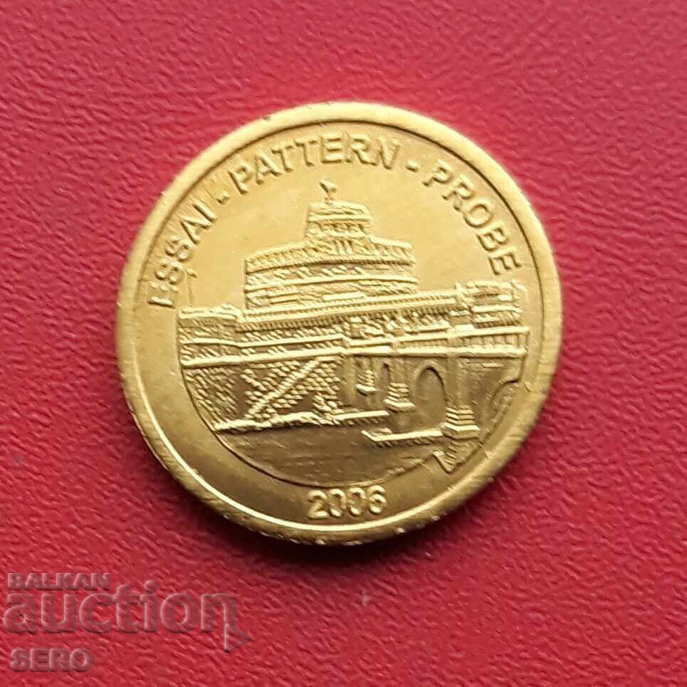 Vatican - 10 eurocenți 2006 - probă cu preț € 0.80 | 1.56 BGN